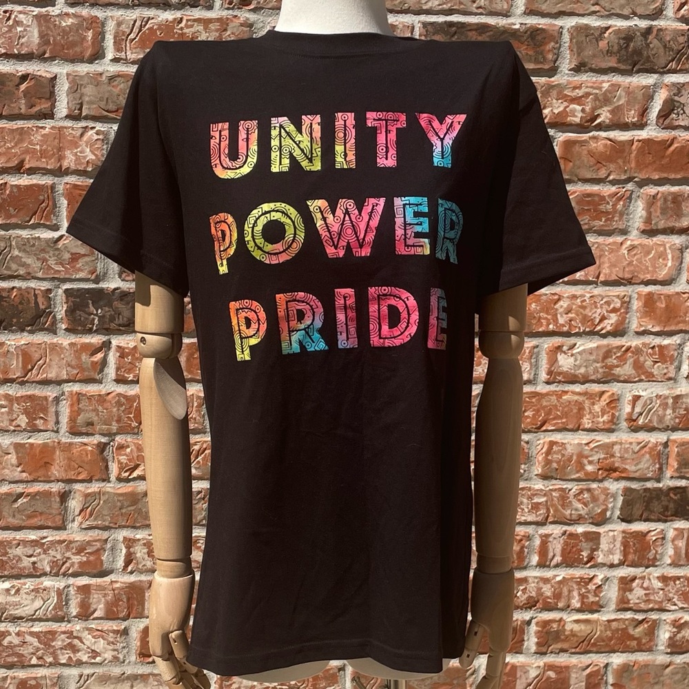 🏳️‍🌈🏳️‍⚧️Unity Power Pride Month tee by Mighty Fine / M / Excellent condition